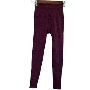 Alphalete OG Revival Leggings Maroon Burgundy Women’s Size Small
